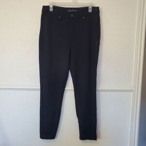 Eva Longoria Pants New York Power Sculpt Size 16 Super Stretchy Black